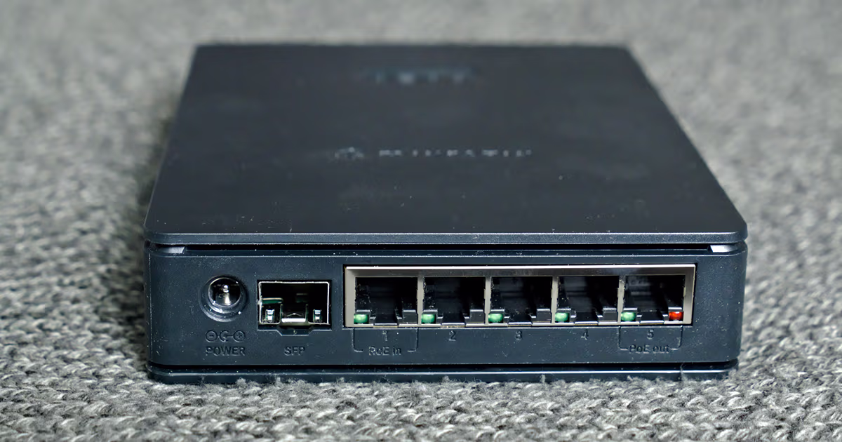 Photo of Mikrotik hAP ax S wifi router